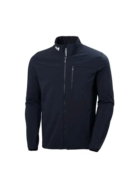 Kurtka żeglarska Helly Hansen Crew Softshell ebony szara