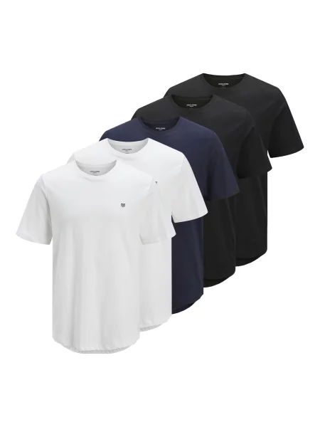 Jack & Jones Premium Tricou JPRBLABrody albastru închis / negru alb