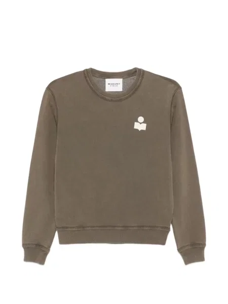 Pulover Isabel Marant cu imagine maro