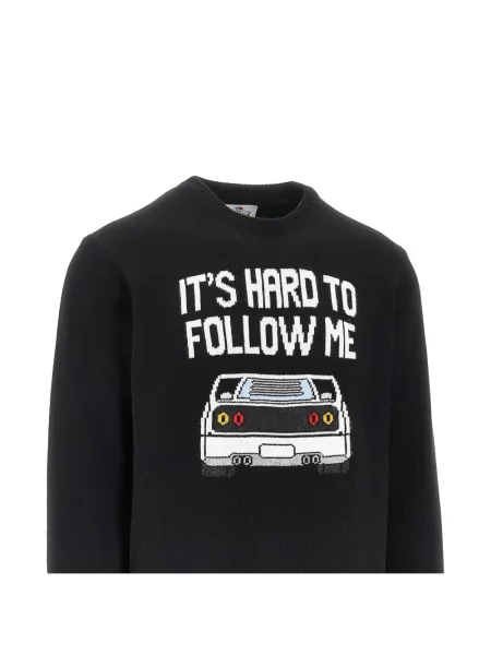 Sweter Mc2 Saint Barth czarny