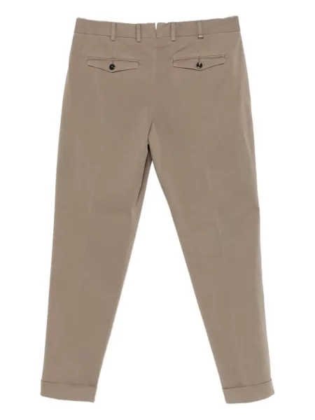Pantaloni Pt Torino plisate maro