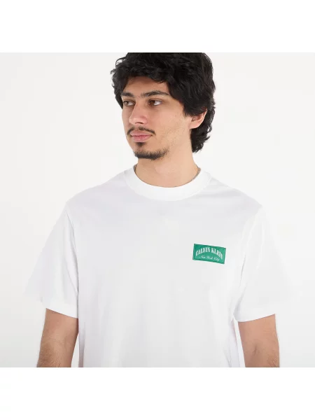 Тениска Calvin Klein Jeans Ss Easy Collegiate Tee White L бяло