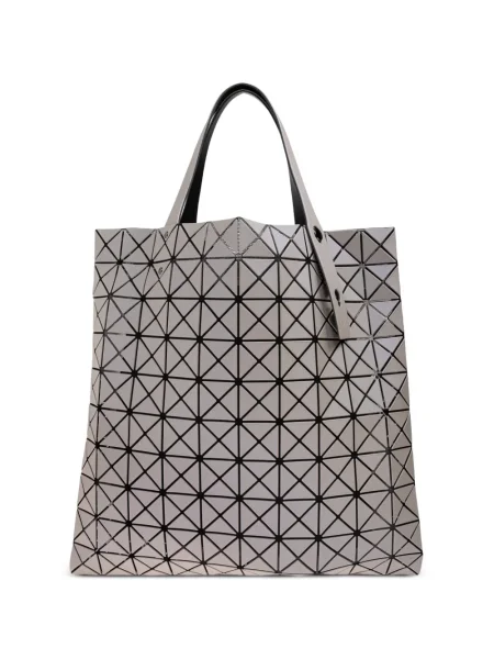 Geantă Bao Bao Issey Miyake cu imprimeu geometric gri