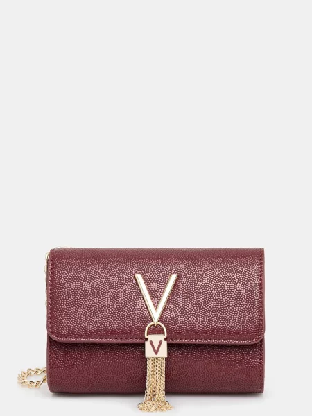 Valentino Bags torebka bordowy