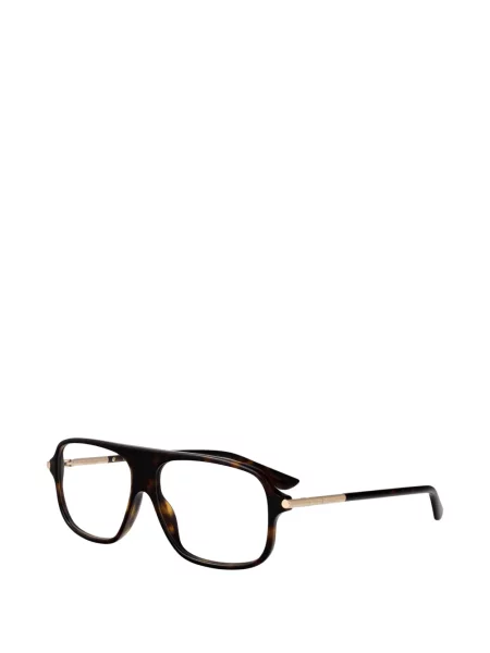 Ochelari de soare aviator Alexander Mcqueen Eyewear maro