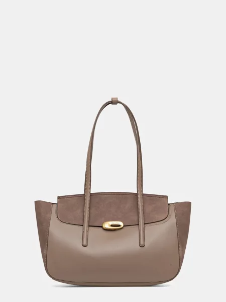 Torebka Calvin Klein beżowa