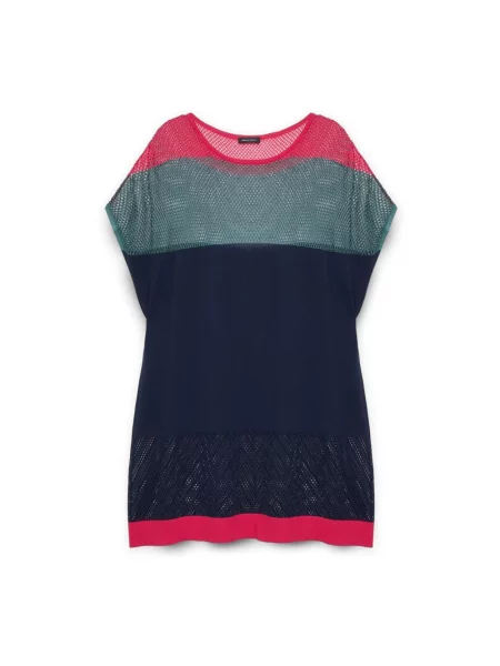 Sweter Fiorella Rubino niebieski