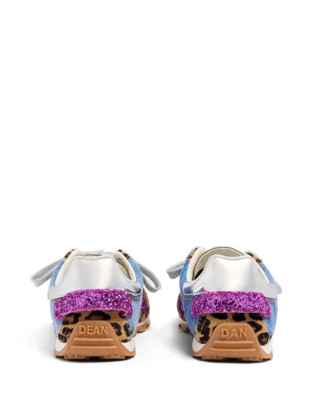 Sneakerși Dsquared2 cu imagine cu model leopard