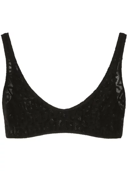Sutien Dolce & Gabbana din dantelă negru