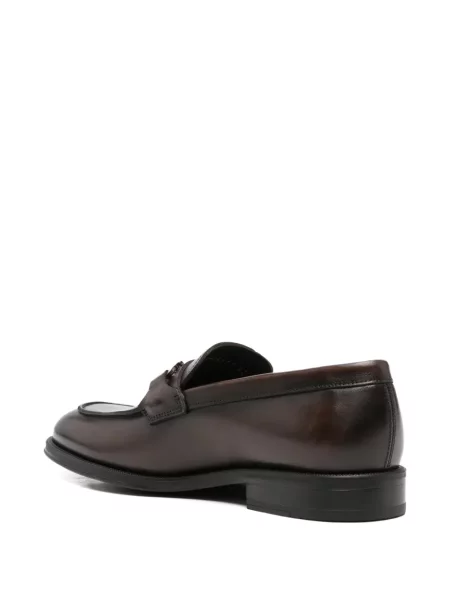 Pantofi loafer John Harrison din piele maro