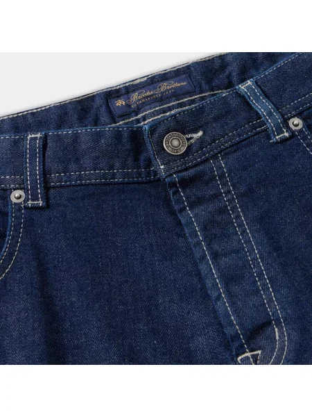 Jeansy Brooks Brothers niebieskie