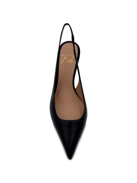 Pantofi cu toc Roberto Festa slingback negru