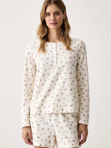 Lauren Ralph Lauren pyžamo dámske béžová