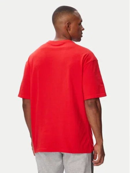 Adidas Majica Trefoil Essentials rdeča