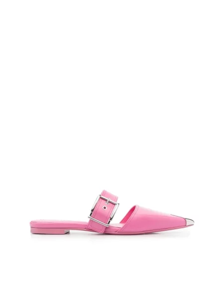 Klapki Alexander Mcqueen różowe