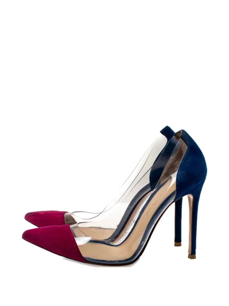 Pantofi cu toc Gianvito Rossi albastru
