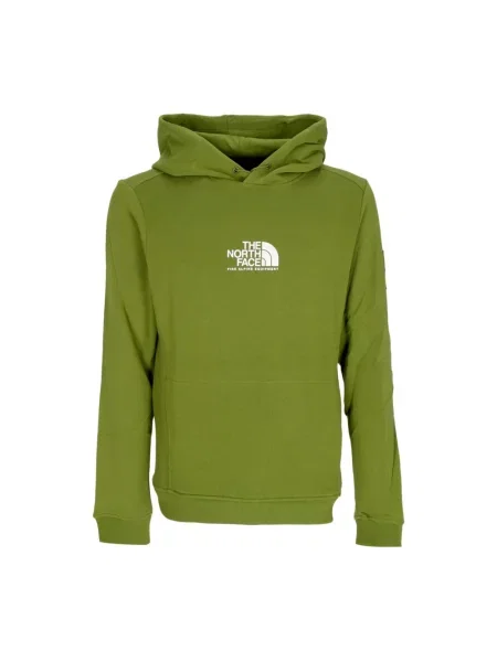 Bluza z kapturem The North Face z kapturem zielona