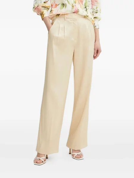 Pantaloni Guess din satin