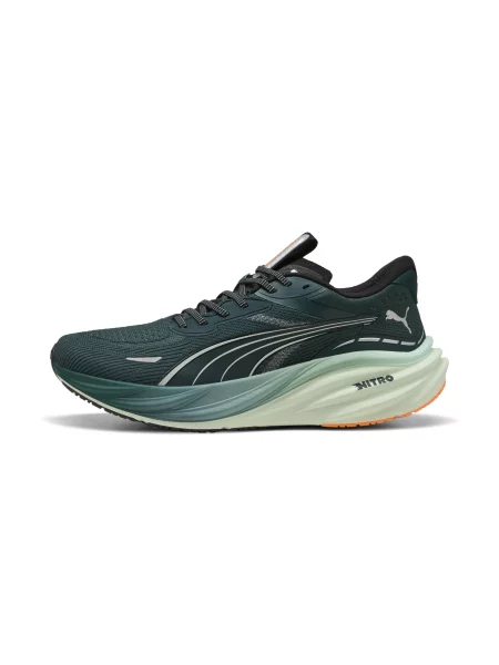 PUMA buty do biegania Magnify NITRO™ 3 Sport Terrain/Heat Fire 44 zielony