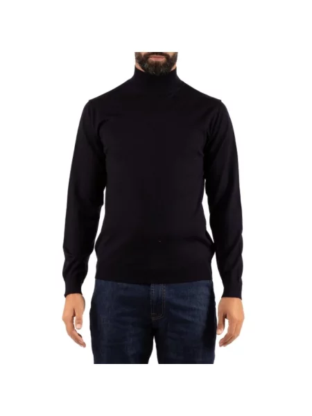 Sweter Daniele Fiesoli wełniany niebieski