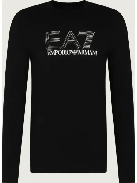 Tricou mânecă lungă Ea7 negru