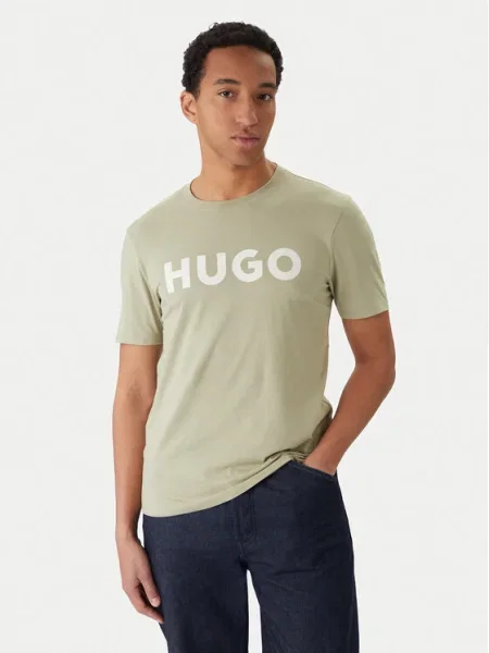 HUGO Tricou Dulivio verde