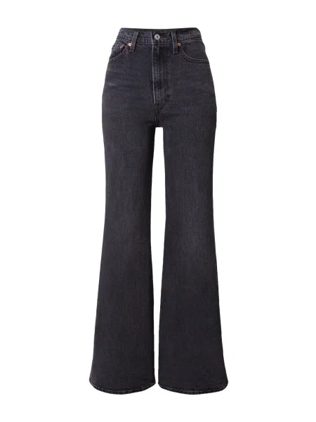 LEVI'S ® Džíny Ribcage Bells džínovina černá