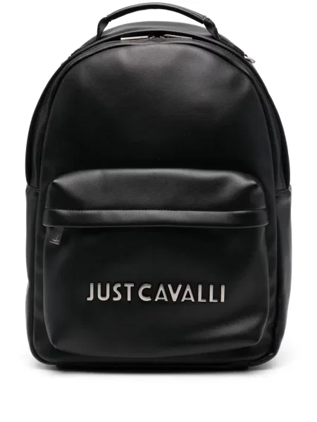 Rucsac Just Cavalli din piele negru