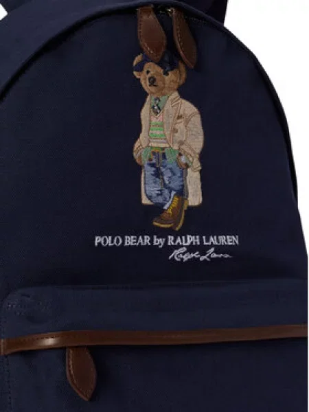 Polo Ralph Lauren Ruksak BEAR mornarsko / smeđa plava