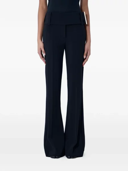 Pantaloni evazați Sportmax evazat negru