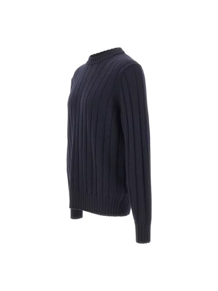Sweter Filippo De Laurentiis wełniany niebieski