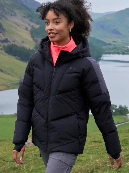 Frost Tech — puchowa kurtka ocieplana Black czarna