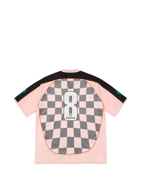 Fotbal tricou Supreme cu autograf roz