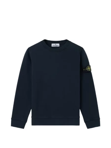 Sweter dziecięcy Stone Island niebieski