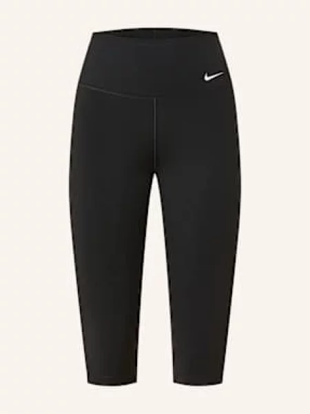 Nike Legginsy One schwarz czarne