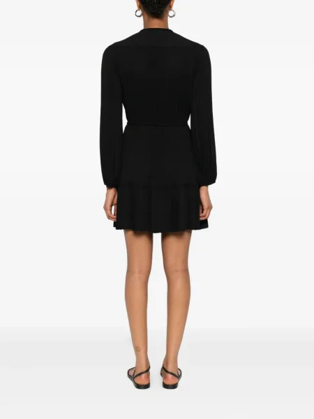 Rochie Maje plisată de costum negru