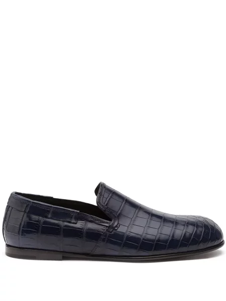 Chiloți Dolce & Gabbana din piele albastru
