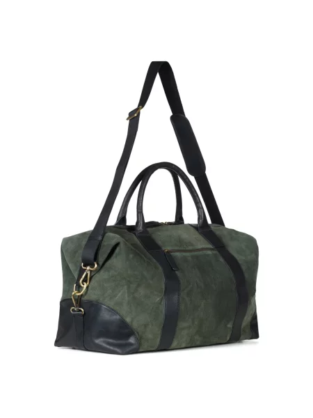 Torba Howard London skórzana zielona
