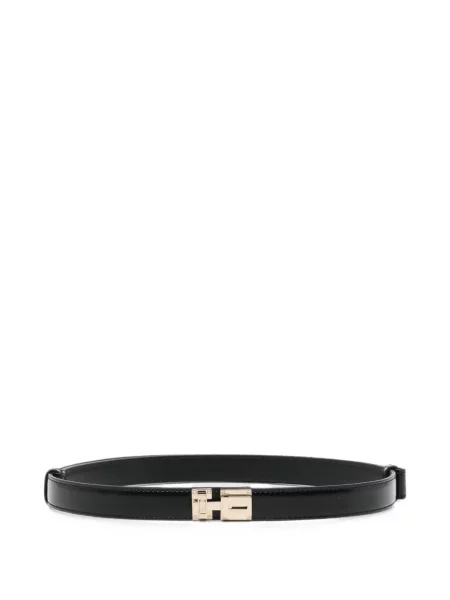 Cu centură curea Tom Ford din piele negru