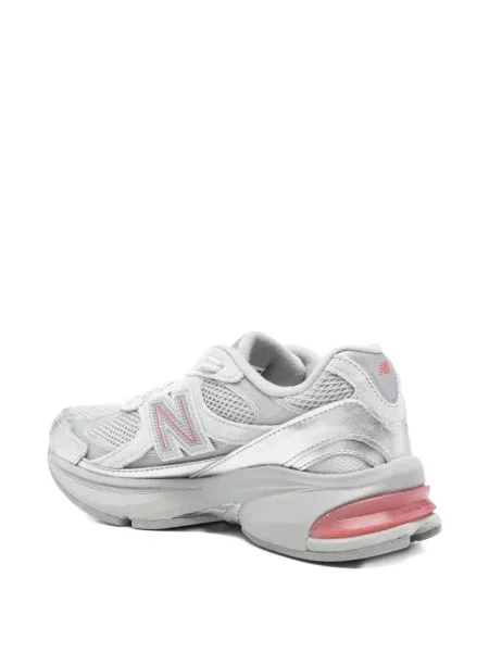 Sneakerși New Balance cu aplicații gri