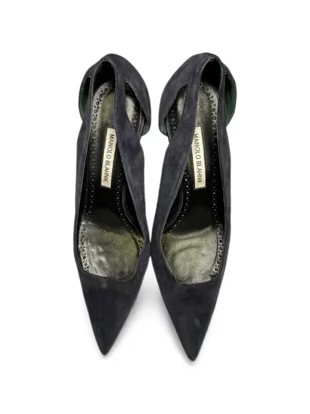 Lodičky Manolo Blahnik modré
