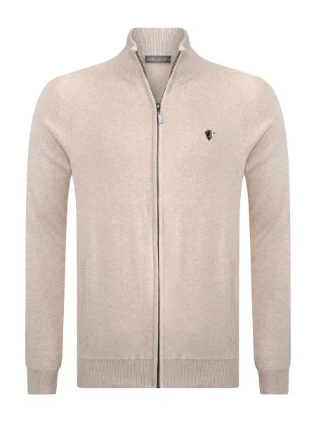 Jacey Quinn Geacă tricotată bej