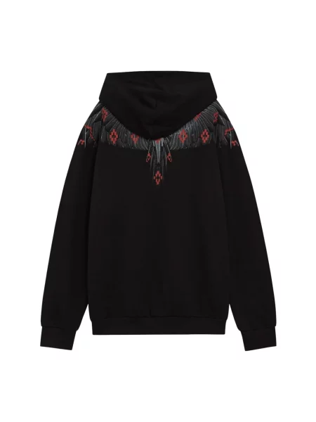 Bluza z kapturem Marcelo Burlon z kapturem czarna
