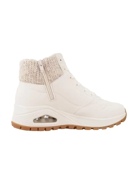Botki Skechers beżowe