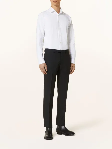Sandro Spodnie Garniturowe Slim Fit grau