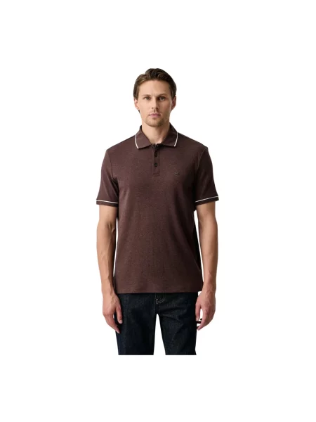 Koszulka polo Michael Kors brązowa