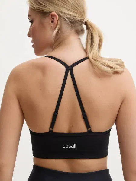 Jógová podprsenka Casall Sleek Strappy černá