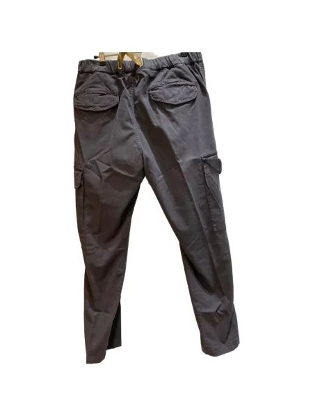 Pantaloni cargo White Sand alb