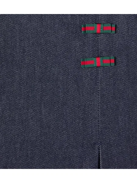 Gyerek denim ruha Gucci kék