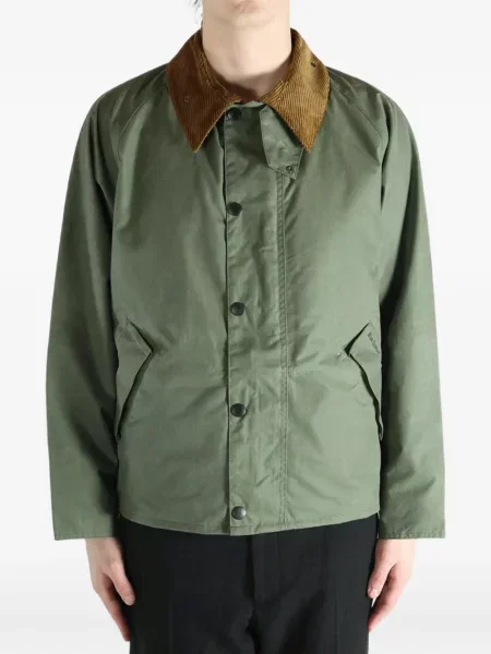 Восъчен яке Barbour зелено